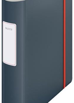 Leitz Active Cosy Lever Arch Files 80mm Velvet Grey 10380089 Pack 6 Fusion Office