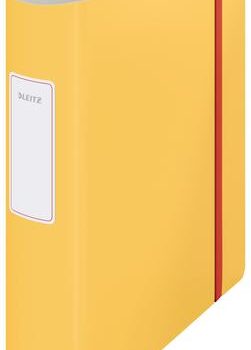 Leitz Active Cosy Lever Arch Files 80mm Warm Yellow 10380019 Pack 6 Fusion Office