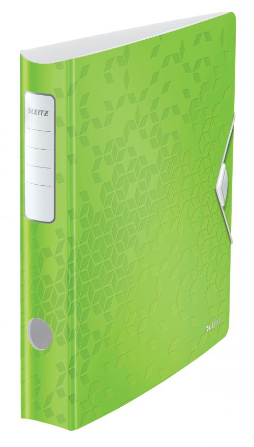 Leitz Active Wow Lever Arch Files 50mm Green 11070054 Pack 5 Fusion Office