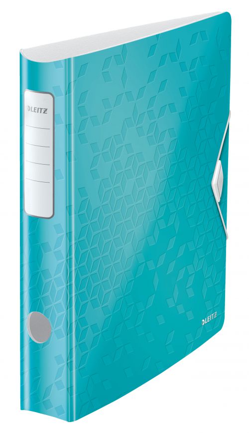 Leitz Active Wow Lever Arch Files 50mm Ice Blue 11070051 Pack 5 Fusion Office