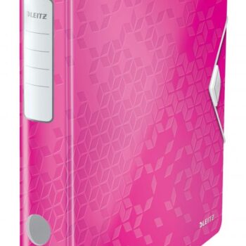 Leitz Active Wow Lever Arch Files 50mm Pink 11070023 Pack 5 Fusion Office