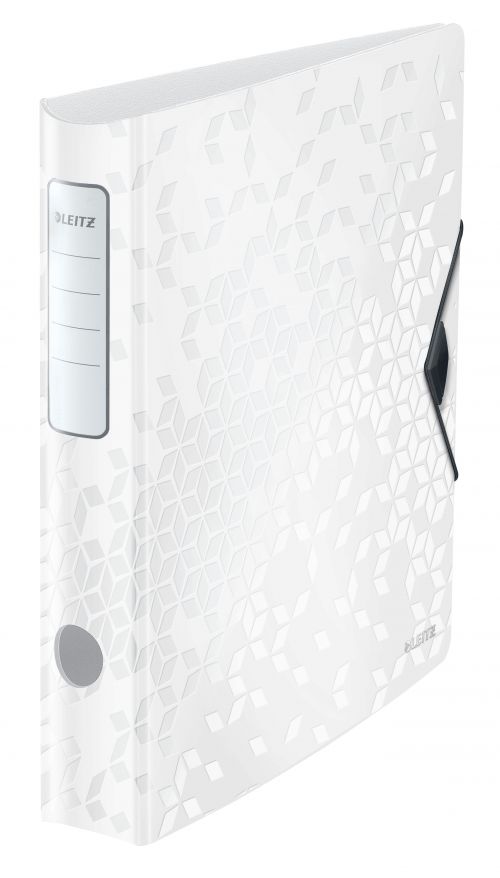 Leitz Active Wow Lever Arch Files 50mm White 11070001 Pack 5 Fusion Office