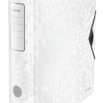 Leitz Active Wow Lever Arch Files 75mm White 11060001 Pack 5 Fusion Office