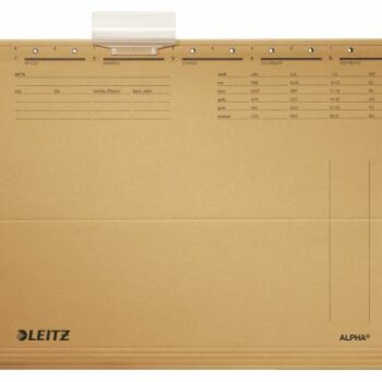 Leitz Alpha Pocket Suspension Files A4 19160000 Pack 25 Fusion Office
