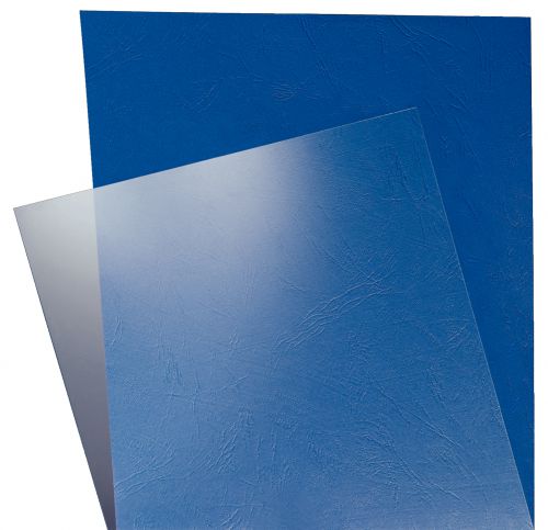 Leitz Binding Covers Clear 180 Microns 33681 Pack 100 Fusion Office
