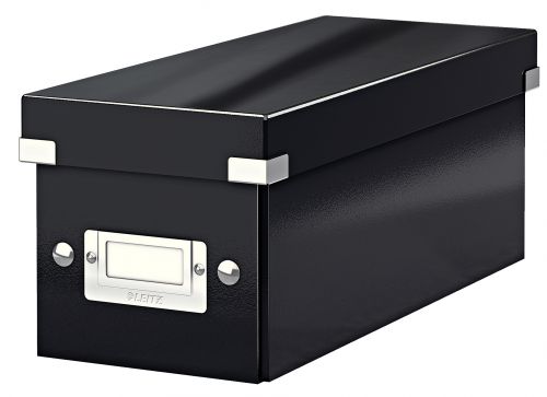 Leitz Clickstore Cd Storage Box Black 60410095 Fusion Office