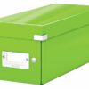 Leitz Clickstore Cd Storage Box Green 60410054 Fusion Office