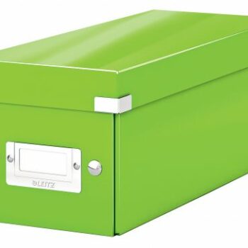 Leitz Clickstore Cd Storage Box Green 60410054 Fusion Office