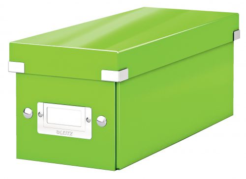 Leitz Clickstore Cd Storage Box Green 60410054 Fusion Office