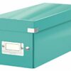 Leitz Clickstore Cd Storage Box Ice Blue 60410051 Fusion Office