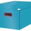 Leitz Clickstore Cosy Cube Storage Box Calm Blue 53470061 Fusion Office