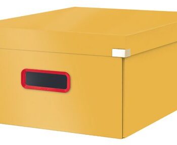 Leitz Clickstore Cosy Large Box Warm Yellow 53490019 Fusion Office
