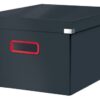 Leitz Clickstore Cosy Medium Box Velvet Grey 53480089 Fusion Office