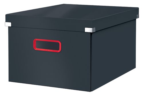 Leitz Clickstore Cosy Medium Box Velvet Grey 53480089 Fusion Office