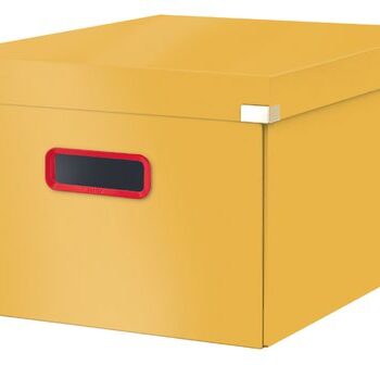 Leitz Clickstore Cosy Medium Box Warm Yellow 53480019 Fusion Office