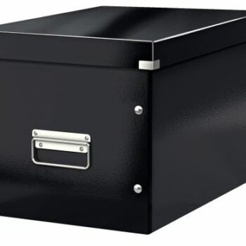 Leitz Clickstore Cube Large Box Black 61080095 Fusion Office