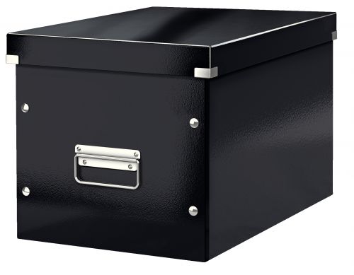 Leitz Clickstore Cube Large Box Black 61080095 Fusion Office