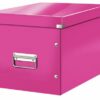 Leitz Clickstore Cube Large Box Pink 61080023 Fusion Office