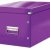 Leitz Clickstore Cube Large Box Purple 61080062 Fusion Office