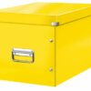 Leitz Clickstore Cube Large Box Yellow 61080016 Fusion Office