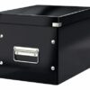 Leitz Clickstore Cube Medium Box Black 61090095 Fusion Office