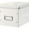 Leitz Clickstore Cube Medium Box White 61090001 Fusion Office