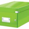 Leitz Clickstore Dvd Storage Box Green 60420054 Fusion Office