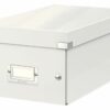 Leitz Clickstore Dvd Storage Box White 60420001 Fusion Office