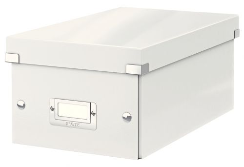 Leitz Clickstore Dvd Storage Box White 60420001 Fusion Office