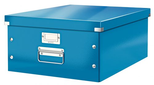 Leitz Clickstore Large Storage Box Blue 60450036 Fusion Office