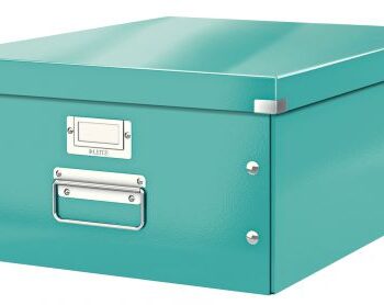 Leitz Clickstore Large Storage Box Ice Blue 60450051 Fusion Office