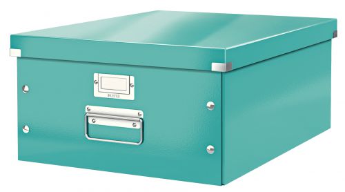 Leitz Clickstore Large Storage Box Ice Blue 60450051 Fusion Office
