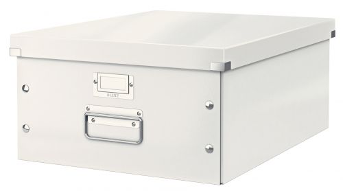 Leitz Clickstore Large Storage Box White 60450001 Fusion Office