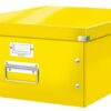 Leitz Clickstore Large Storage Box Yellow 60450016 Fusion Office