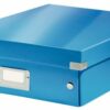 Leitz Clickstore Medium Organiser Box Blue 60580036 Fusion Office