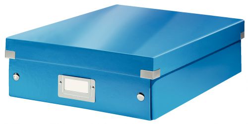 Leitz Clickstore Medium Organiser Box Blue 60580036 Fusion Office