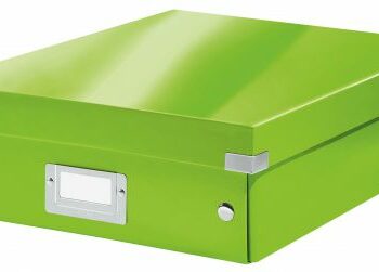 Leitz Clickstore Medium Organiser Box Green 60580054 Fusion Office