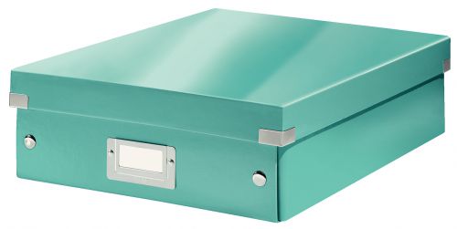 Leitz Clickstore Medium Organiser Box Ice Blue 60580051 Fusion Office