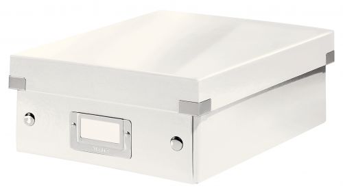 Leitz Clickstore Small Organiser Box White 60570001 Fusion Office