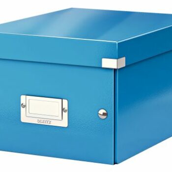 Leitz Clickstore Small Storage Box Blue 60430036 Fusion Office