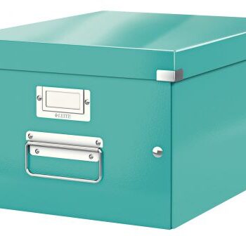 Leitz Clickstore Small Storage Box Ice Blue 60440051 Fusion Office