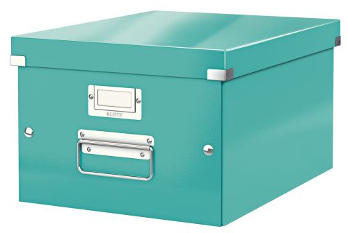 Leitz Clickstore Small Storage Box Ice Blue 60440051 Fusion Office