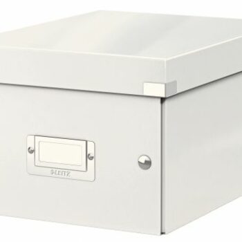 Leitz Clickstore Small Storage Box White 60430001 Fusion Office