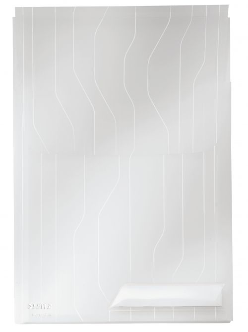 Leitz Combifile Expanding A4 Folder Clear 47270003 Pack 3 Fusion Office