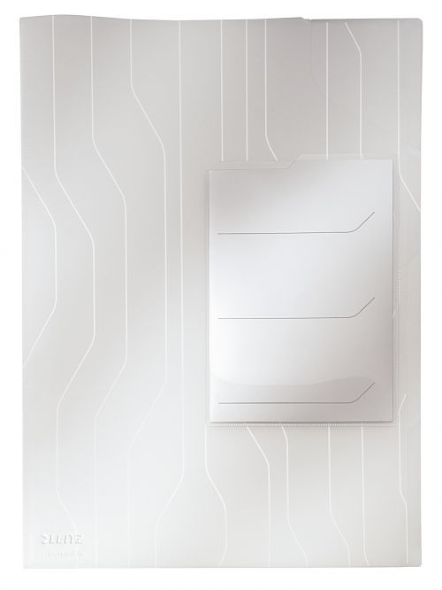 Leitz Combifile Organiser A4 Folders Clear 47290003 Pack 3 Fusion Office