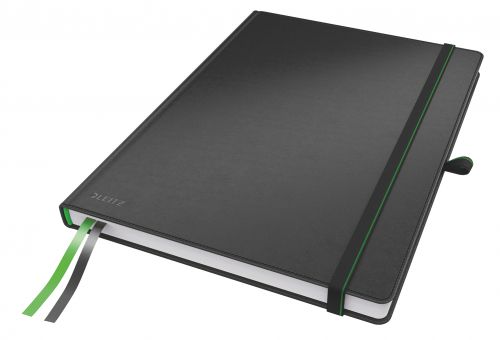Leitz Complete Notebooks A4 Ruled Black Cover 44720095 Pack 6 Fusion Office