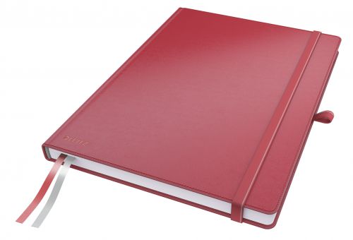 Leitz Complete Notebooks A4 Ruled Red Cover 44720025 Pack 6 Fusion Office