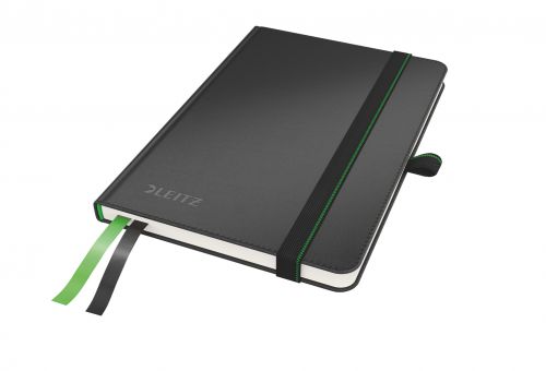 Leitz Complete Notebooks A6 Ruled Black 44800095 Pack 6 Fusion Office