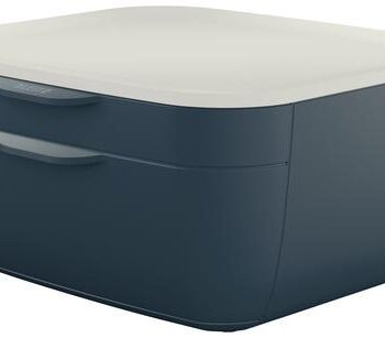 Leitz Cosy 2 Drawer Cabinet Velvet Grey 53570089 Fusion Office