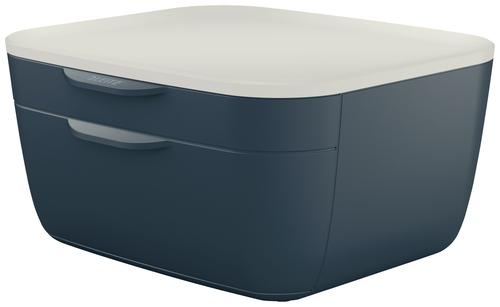 Leitz Cosy 2 Drawer Cabinet Velvet Grey 53570089 Fusion Office